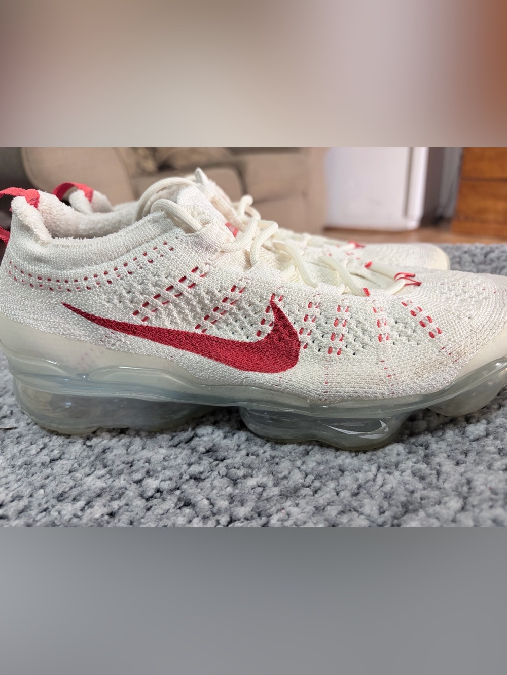 Nike Air VaporMax 2023 Flyknit "Sail Track Red"